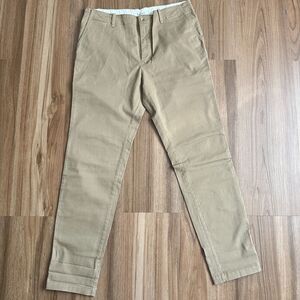 Urban Outfitters Pants Men's 34x32 Khaki Cotton Stretch Chino Flat Front Office